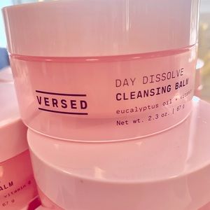 🔥2 Cleansing Balms- VERSED 2.3 oz Day Dissolve Face Balm. You Get two (2) jars